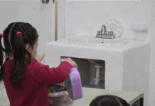 Niñas y niños del kínder Arturo Gámiz estudian en espacios dignos gracias al Programa de Infraestructura Educativa