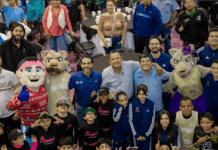Reconoce Marco Bonilla a deportistas de la ciudad y les realiza posada navideña