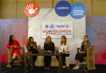 Participan emprendedoras en seminario del Gobierno Municipal para prevenir la violencia