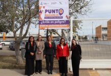 ICHMujeres instala 16 nuevos “Puntos Naranja” en planteles CECYTECH