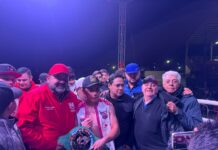 Se queda el campeonato del Consejo Mundial del Boxeo en el municipio de Guerrero