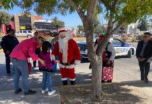 Realiza SSPE campaña de concientización vial con temática navideña en Chihuahua Capital