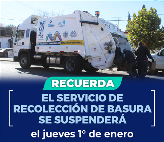 Recolección habitacional trabajará de forma regular el 15 y 16 de septiembre recoleccion basura