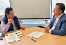 Solicita Marco Bonilla a la SICT entrega del tramo carretero que conduce al aeropuerto