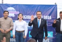 Entrega Estado obras de rehabilitación en Meoqui