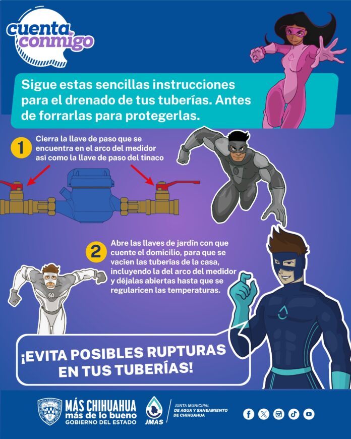 protección tuberías