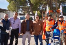 Recibe SCOP maquinaria y equipo para fortalecer labores de campo en el estado