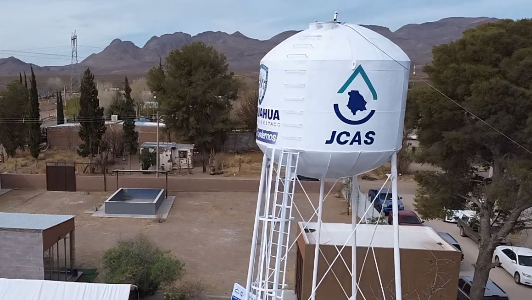 Entrega JCAS obras de infraestructura hidráulica en el municipio de Rosales