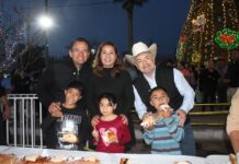 Gobierno Municipal de Aldama celebra Mega Rosca de Reyes.