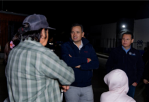 Recorrió Marco Bonilla colonia Zootecnia para supervisar funcionamiento de luminarias LED