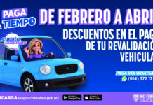 Presenta Estado descuentos en Revalidación Vehicular 2026 en Ciudad Juárez
