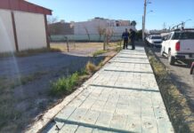 Rehabilitará Estado barda perimetral en la Escuela Primaria 21 de Marzo
