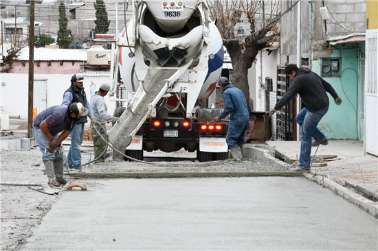 pavimentar calle