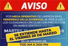 Conduce con precaución en el Periférico, Mega Operativo de Limpieza estará hasta el viernes