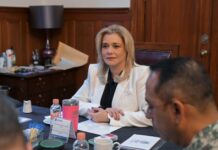 Maru Campos encabeza Mesa Estatal de Seguridad