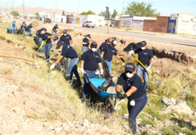 Retira Municipio 189 toneladas de basura y escombro de arroyos de la colonia Punta Oriente