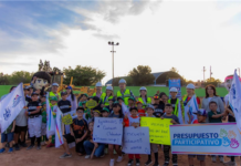 ¡Pronto pasto sintético y luz LED! Marco Bonilla inicia remodelación de campo de beis en Villas del Real