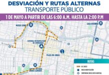 Anuncia Subsecretaría de Transporte diversas modificaciones en rutas por el desfile del Día del Trabajo