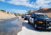 Recorre Policía Municipal el canal Chuvíscar para prevenir delitos y faltas administrativas