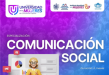 Impulsa Municipio especialización en Comunicación Social en la Universidad de las Mujeres