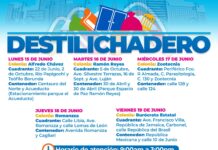 Estará Destilichadero en cinco colonias del 15 al 19 de junio