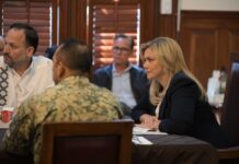 Maru Campos destaca crecimiento en percepción de seguridad y confianza ciudadana durante mesa de seguridad