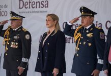Maru Campos reconoce valor y compromiso de la Guardia Nacional en su 7mo. Aniversario