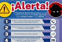 Advierte Fiscalía sobre posible nueva modalidad de fraude