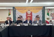 Sesiona Congreso del Estado en Hidalgo del Parral
