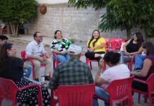 Dialoga Jorge Soto con vecinos de la colonia Nuevo Triunfo sobre servicios públicos, movilidad y desarrollo urbano