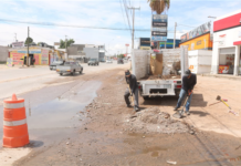 Continúa Municipio acciones de limpieza y atención de calles por las lluvias de esta semana