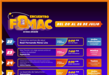 Presentan actividades del Encuentro FOMAC 8 para la semana del 20 al 26 de julio