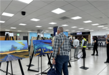 Inaugura Municipio exposición “Horizontes Opuestos” en el Aeropuerto Internacional de Chihuahua