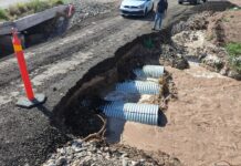 Atiende SCOP afectaciones viales por lluvias en diversos municipios del estado