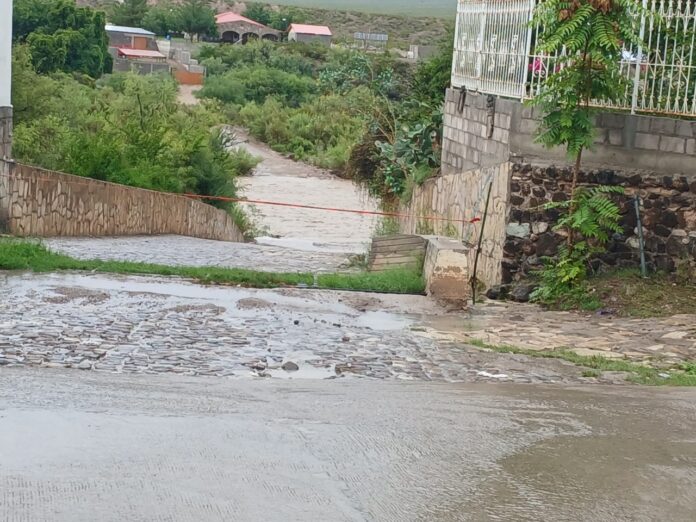 carretera lluvia
