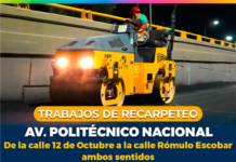 Rehabilitará Municipio tramo de la Politécnico Nacional; conduce con precaución