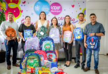 DIF Municipal cumple la meta del Reto Útil con más de mil 500 kits escolares recabados
