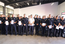 Reconoce Gobierno Municipal vocación de servicio de 76 bomberas y bomberos