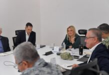 Maru Campos preside Mesa de Seguridad en la ciudad de Cuauhtémoc