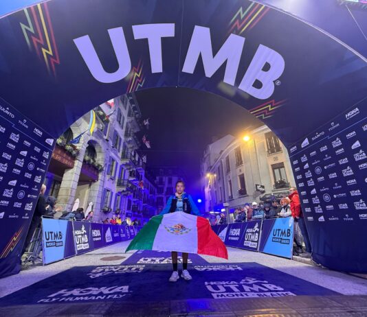 Hace historia la corredora Rarámuri Jenifer Yáñez en la UTMB de Chamonix jeny UTMB 01