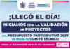Iniciará mañana validación de proyectos del Presupuesto Participativo 2027 31432 1
