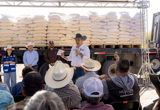 Chihuahua Capital también es campo: respalda Marco Bonilla a productores y comunidades rurales