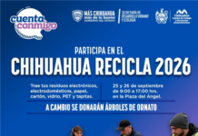 ¡Recuerda! Este 25 y 26 de septiembre deshazte de tu basura electrónica en Chihuahua Recicla 2026