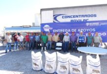 Arturo Zubía destaca entrega de 63 toneladas de concentrado lechero subsidiado en Altavista