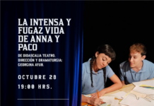 Invita Municipio a disfrutar de “La intensa y fugaz vida de Anna y Paco” en Telón Cerrado