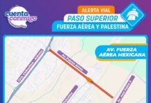 Suspenderán circulación en la avenida Fuerza Aérea por montaje de las primeras trabes del paso superior